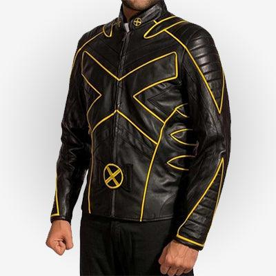 THE LAST STAND WOLVERINE MOTORCYCLE LEATHER COSTUME - PINESMAX