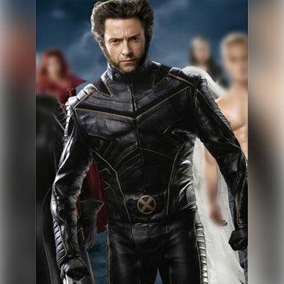 THE LAST STAND WOLVERINE MOTORCYCLE LEATHER COSTUME - PINESMAX