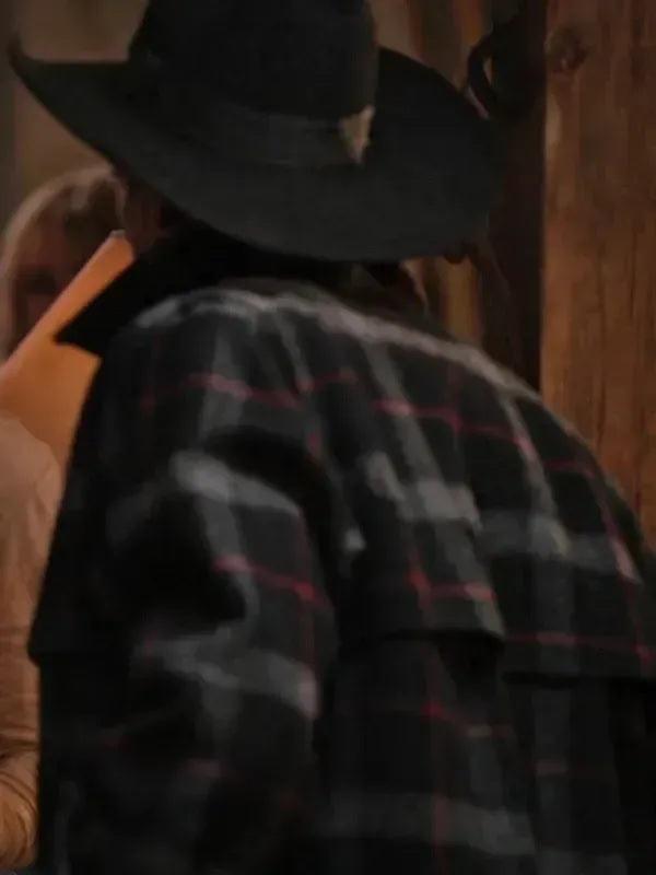 Lloyd Pierce Black Plaid Jacket Yellowstone Season 5 - PINESMAX
