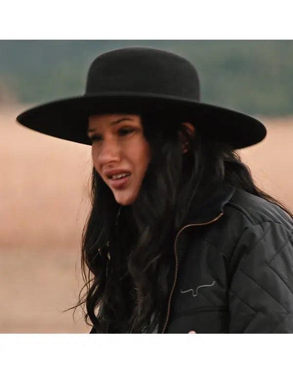 Tanaya Beatty Quilted Jacket Yellowstone Season 4 - PINESMAX