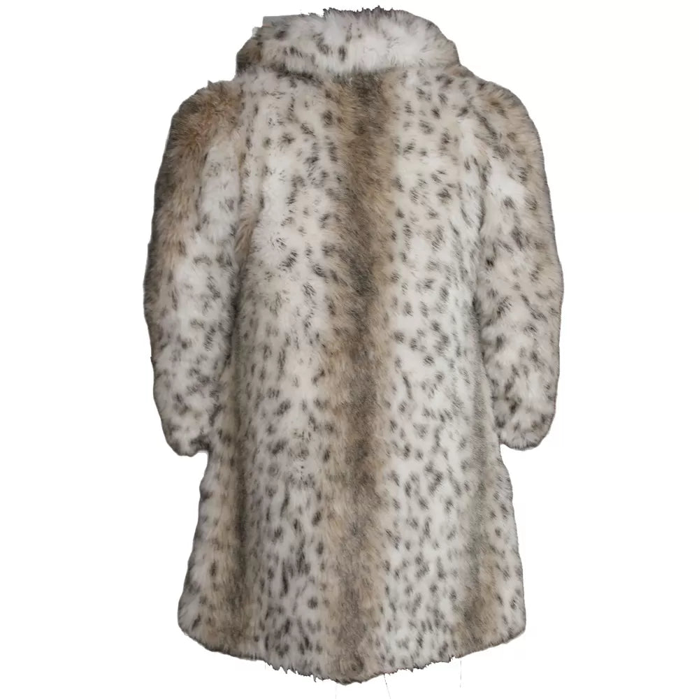 Beth Dutton Snow Lynx Coat Yellowstone Season 4 - PINESMAX