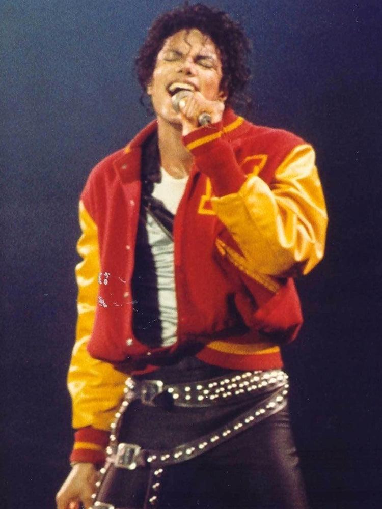 Michael Jackson Thriller Letterman Jacket - PINESMAX