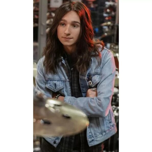 Metal Lords Hunter Denim Blue Jacket - PINESMAX