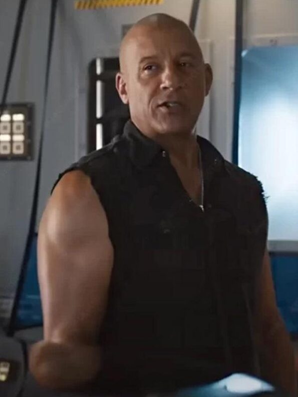 Fast X 2023 Vin Diesel Black Vest - PINESMAX