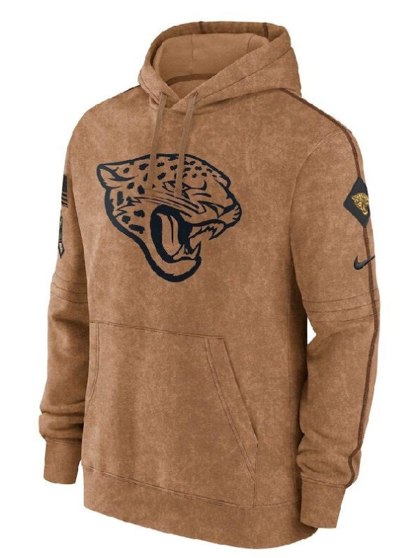 NFL 2023 Jacksonville Jaguars Brown Hoodie - PINESMAX