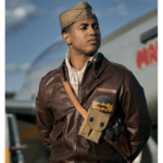 Masters Of The Air 2024 Branden Cook Brown Jacket