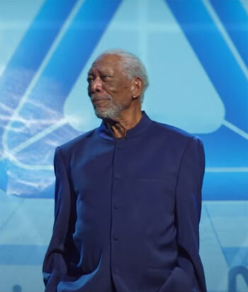 57 Seconds Morgan Freeman Blue Coat