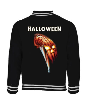 Michael Myers Black Varsity Jacket - PINESMAX