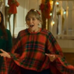 A-Vintage-Christmas-2024-Laura-Bunting-Red-Plaid-Poncho