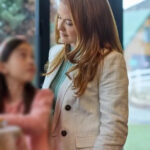 Amelia Branching Out 2024 White Blazer