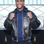 Devin Haney Boxing Event Black Leather Jacket