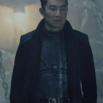 Atlas 2024 Simu Liu Black Trench Coat