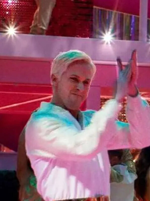 Barbie 2023 Ryan Gosling White Jacket - PINESMAX