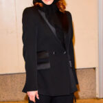 Billie Piper Black Blazer For Women