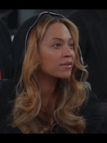 Beyoncé Black Zip-Up Hoodie