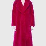 Busy Philipps Pink Fur Coat