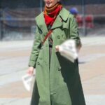 Eric 2024 Cassie Anderson Green Trench Coat