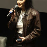 Charli XCX I Saw the TV Glow 2024 Premiere Leather Jacket