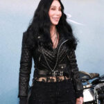 Cher_The_Bikeriders_2024_Premiere_Quilted_Leather_Jacket