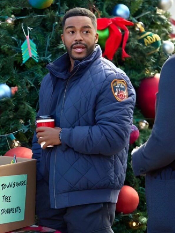Christmas With A Kiss 2023 Jaime M Callica Quilted Jacket - PINESMAX