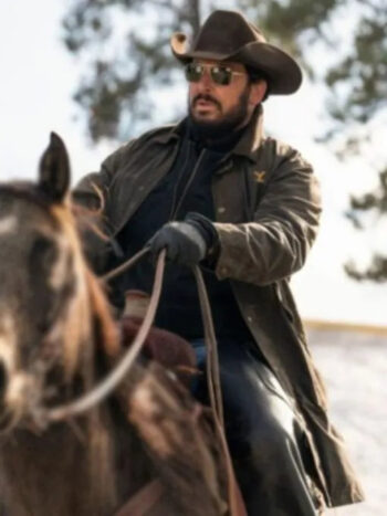 Cole Hauser Rip Wheeler Coat Yellowstone Season 4 - PINESMAX