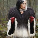 Cruella De Vil Once Upon a Time Fur Jacket - PINESMAX