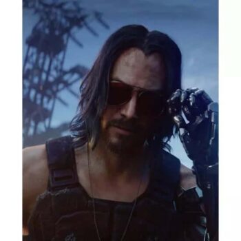 Cyberpunk 2077 Johnny Silverhand Black Tactical Vest - PINESMAX