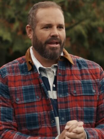 Joy Ride David Denman Plaid Printed Jacket