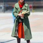 Cassie-Anderson-Eric-2024-Green-Trench-Coat