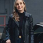Fast-X-2023-Brie-Larson-Black-Leather-Coat