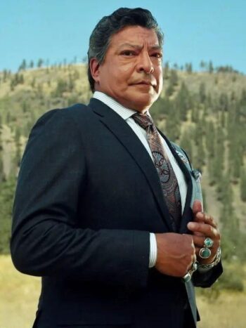 Gil Birmingham Blazer Yellowstone Season 5 - PINESMAX