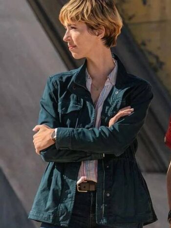 Rebecca Hall Godzilla x Kong The New Empire Green Jacket