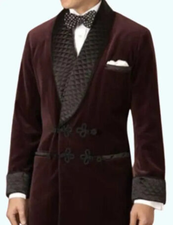 Gomez Addams Valvet Tuxedo Coat