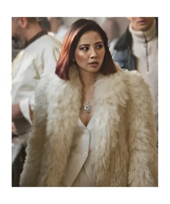 Heart of Stone 2023 Jing Lusi Faux Fur Coat - PINESMAX