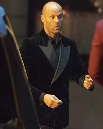 Hobbs & Shaw Deckard Shaw Black Velvet Tuxedo - PINESMAX