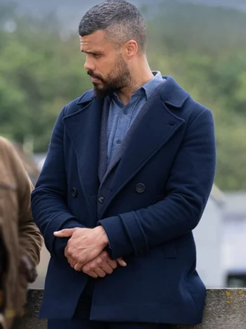 Mike Mcguire Whitstable Pearl Blue Coat