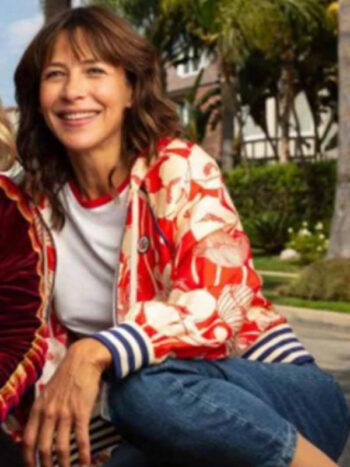 I Love America Lisa Floral Printed Hooded Jacket - PINESMAX
