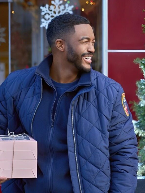 Christmas With A Kiss 2023 Jaime M Callica Quilted Jacket - PINESMAX