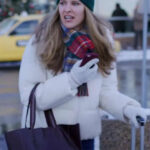 Christmas Under the Northern Lights 2024 Jill Wagner White Jacket