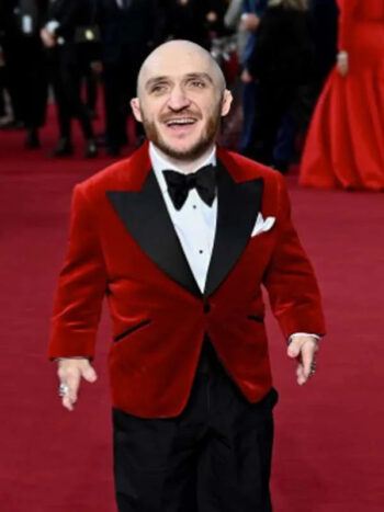 Leigh Gill Joker Folie à Deux 2024 Red Blazer