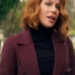 Kate-Beckinsale-Movie-Canary-Black-2024-Avery-Graves-Maroon-Coat