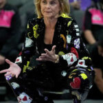 Kim-Mulkey-Dons-Las-Vegas-Themed-Black-Sequin-Suit