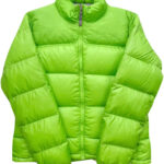 Lime Green Puffer Jacket