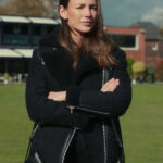 Maya Stern Fool Me Once S01 Shearling Leather Jacket