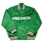 Mexico Green Satin Jacket