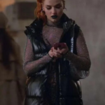 Chloe Elite S07 Black Puffer Long Vest