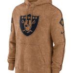 NFL 2023 Las Vegas Raiders Brown Hoodie - PINESMAX