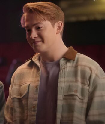 Heartstopper 2024 Kit Connor Plaid Jacket