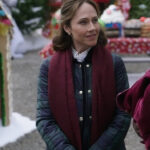 Nikki-Deloach-Our-Holiday-Story-2024-Nell-Ammer-Plaid-Coat