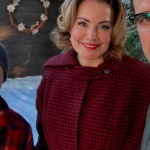 Penny-Happy-Holidays-From-Cherry-Lane-Erica-Durance-Checked-Trench-Coat